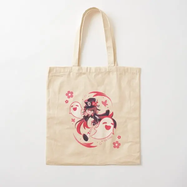 Hu Tao Cotton Canvas Bag Grocery Handbag Reusable Shopper Printed Shoulder Bag Foldable Designer Fabric Fashion Casual Ladies
Hu Tao Cotton Canvas Bag Grocery Handbag Reusable Shopper Printed Shoulder Bag Foldable Designer Fabric Fashion Casual Ladies