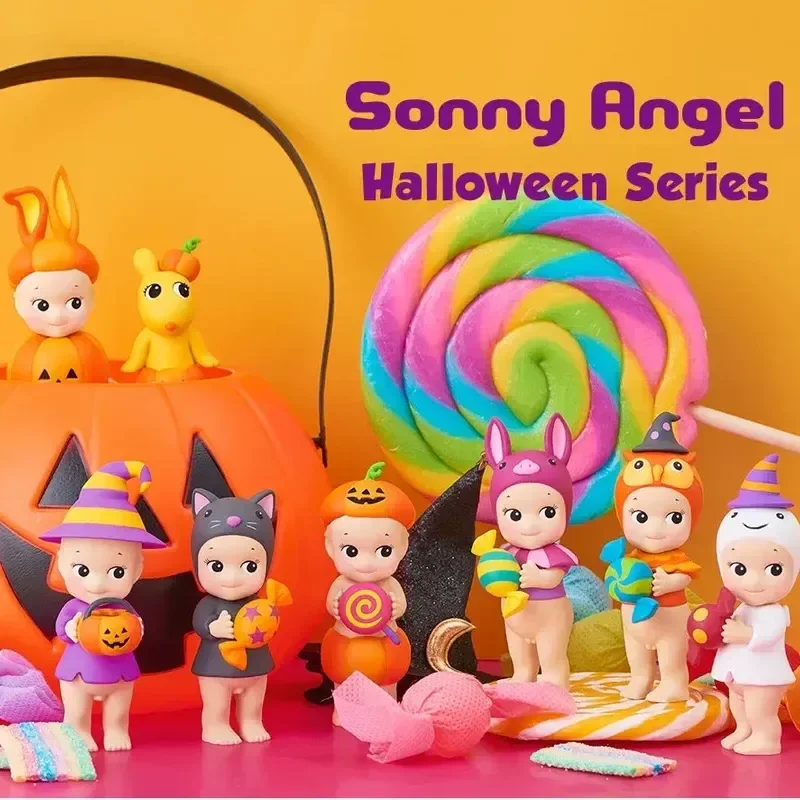 Sonny Angel Хэллоуин серия загадочный Сюрприз подарок фотопризрак Тыква Ведьма черный Кот праздничные украшения Kawaii подарок
Sonny Angel Хэллоуин серия загадочный Сюрприз подарок фотопризрак Тыква Ведьма черный Кот праздничные украшения Kawaii подарок
