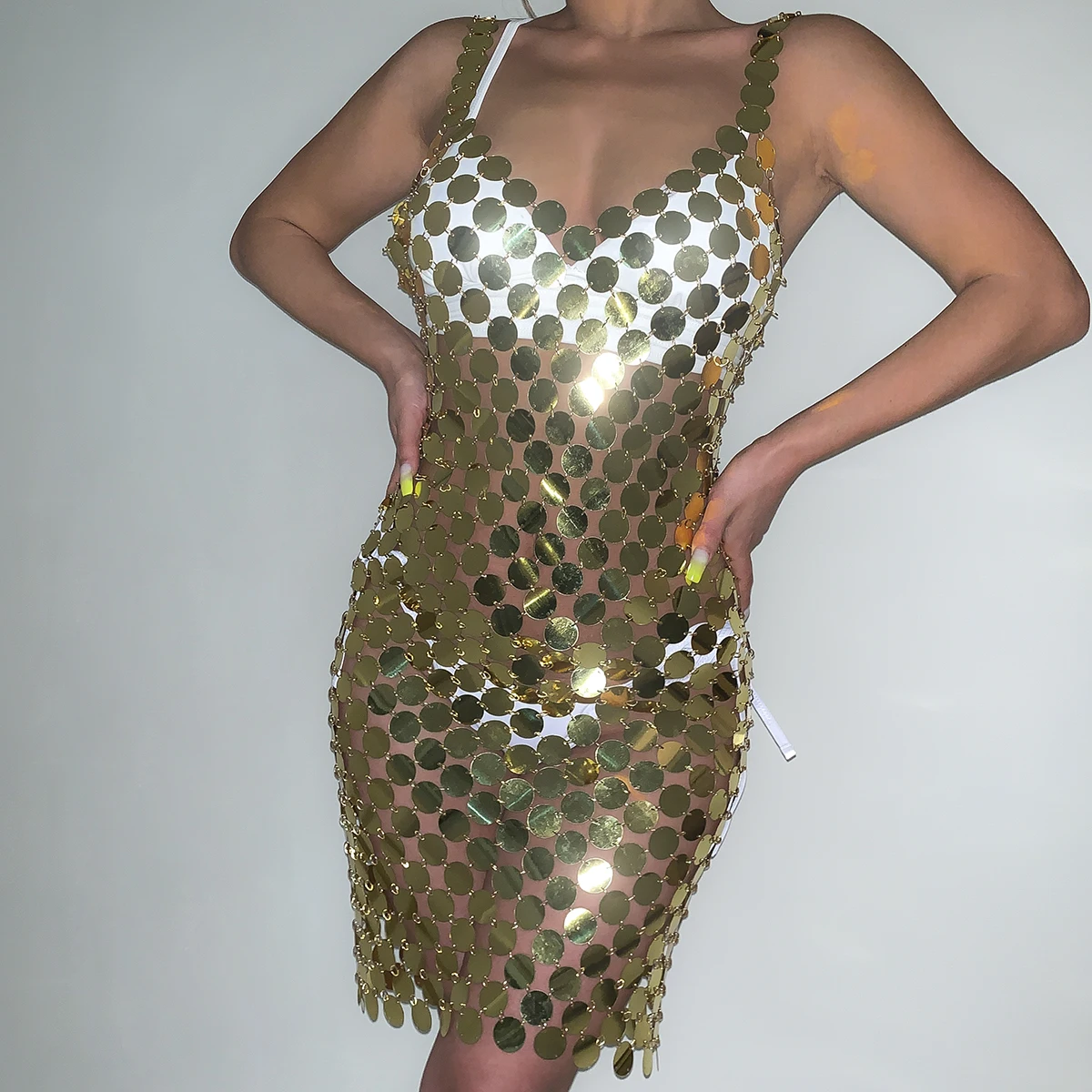 Ingemark Sexy Body Chain Dress Acrylic Sequin Harness Summer Beach Bikini Fashion Body Jewelry Shapewear Women Rave Accessories
Ingemark Sexy Body Chain Dress Acrylic Sequin Harness Summer Beach Bikini Fashion Body Jewelry Shapewear Women Rave Accessories