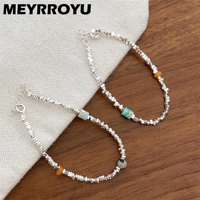 MEYRROYU Summer Natural Stone Chain Strand Bracelet For Women Girl New Fashion Trendy Hand Jewelry Party Gift pulseras mujer
MEYRROYU Summer Natural Stone Chain Strand Bracelet For Women Girl New Fashion Trendy Hand Jewelry Party Gift pulseras mujer