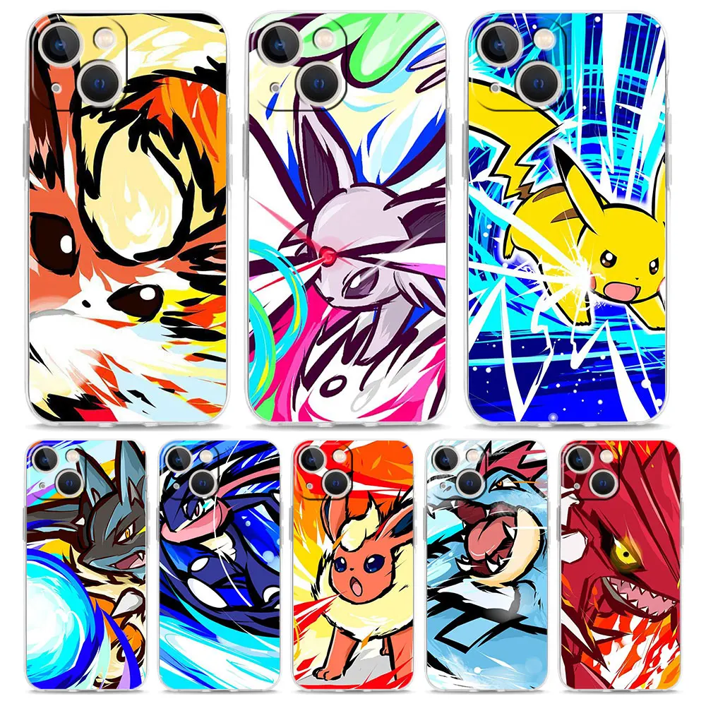 Pokemon Cute Anime Phone Case For iPhone 13 11 12 Pro Max X XR XS 7 8 Plus SE 2022 Transparent Soft Silicone Cover Fundas Coque
Pokemon Cute Anime Phone Case For iPhone 13 11 12 Pro Max X XR XS 7 8 Plus SE 2022 Transparent Soft Silicone Cover Fundas Coque