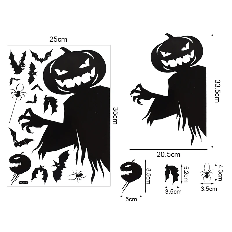 На Halloween Window Stickers Страшный Призрак
На Halloween Window Stickers Страшный Призрак