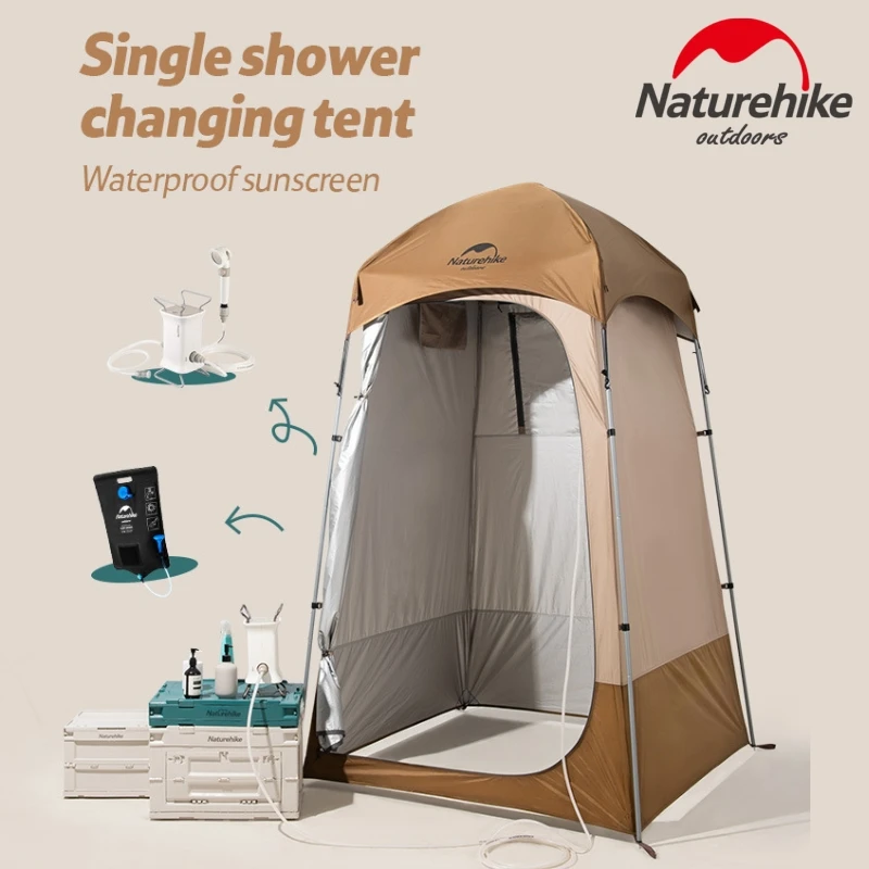 Naturehike Single Shower Changing Tent Sun Protection Tent Bath Changing Shed Portable Mobile Outdoor Camping Equipment Toilet
Naturehike Single Shower Changing Tent Sun Protection Tent Bath Changing Shed Portable Mobile Outdoor Camping Equipment Toilet