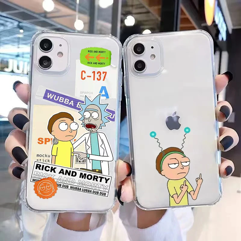 Rick and Morty CASE For IPhone 11 12 7 8P X XR XS XS MAX 11 12pro 13 pro max 13 promax 2022 Cartoon Cute Soft Shell Phone Case
Rick and Morty CASE For IPhone 11 12 7 8P X XR XS XS MAX 11 12pro 13 pro max 13 promax 2022 Cartoon Cute Soft Shell Phone Case
