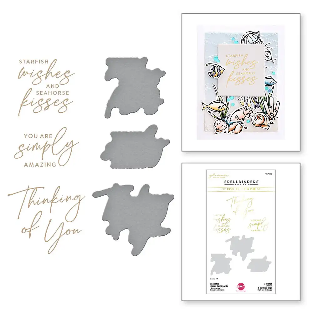 2023 March Seahorse Kisses Sentiments Glimmer Hot Foil Metal Cutting Dies Scrapbooking Diary Decoration Embossing Template Cards
2023 March Seahorse Kisses Sentiments Glimmer Hot Foil Metal Cutting Dies Scrapbooking Diary Decoration Embossing Template Cards