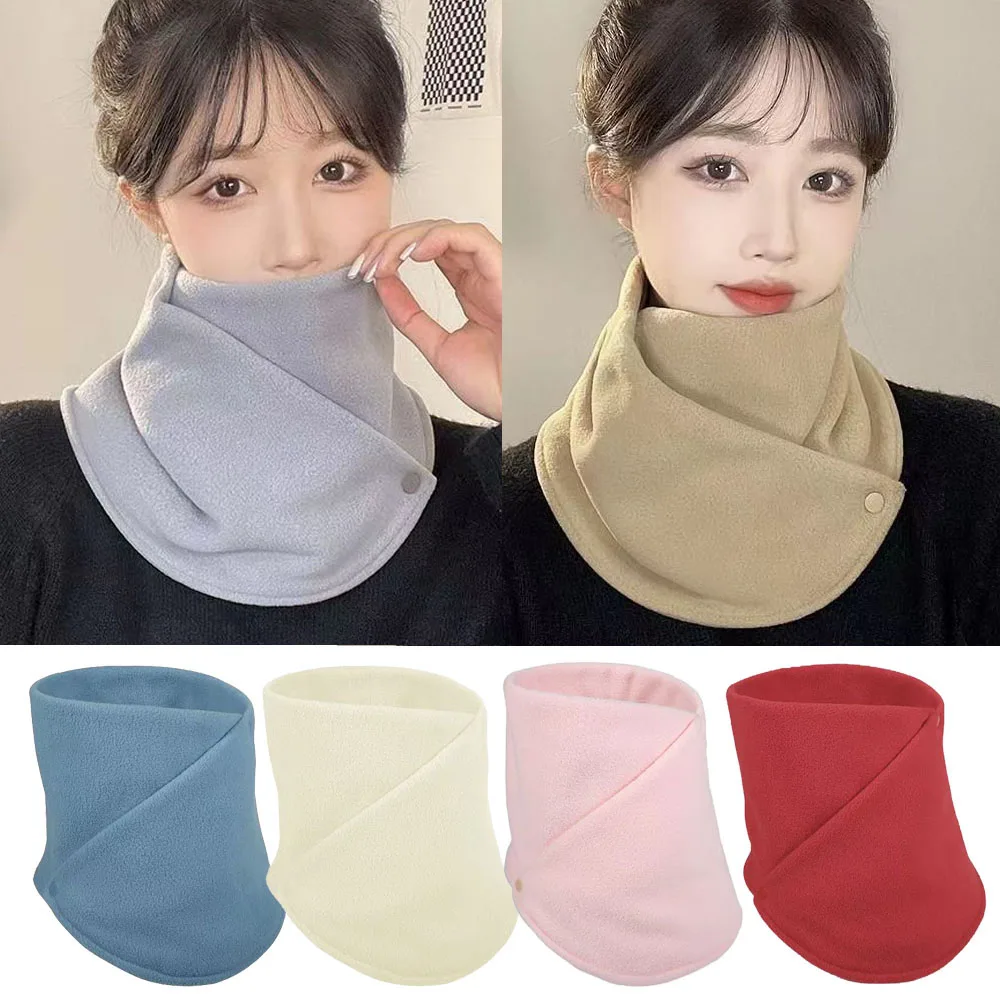 Women Winter Scarf Warm Collar Neck Warmer 2 layers Polar Fleece Neck Tube Scarf Full Face Cover Sport Scarf For Cycling
Women Winter Scarf Warm Collar Neck Warmer 2 layers Polar Fleece Neck Tube Scarf Full Face Cover Sport Scarf For Cycling