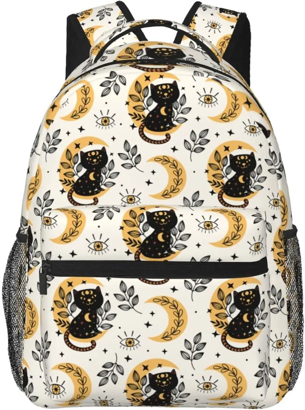 School Backpack Cat Moon Witchy Magic for Student Bookbag Durable Casual Daypack Teens College Lightweight Hiking Travel Bag
School Backpack Cat Moon Witchy Magic for Student Bookbag Durable Casual Daypack Teens College Lightweight Hiking Travel Bag