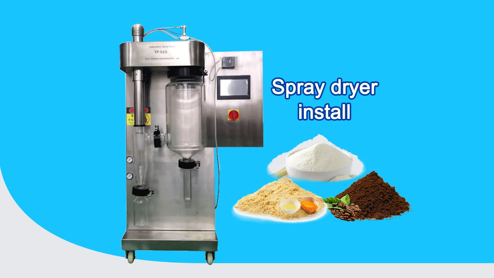 New Design Price food pharmaceutical milk powder spraydry for Powder Making Machine
New Design Price food pharmaceutical milk powder spraydry for Powder Making Machine