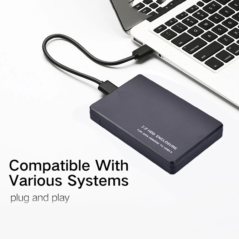 HDD Case 2.5 SATA To USB 3.1 3.0 2.0 Adapter Hard Drive Enclosure For SSD Disk HDD Box Type C 3.1 Case HD External HDD Enclosure
HDD Case 2.5 SATA To USB 3.1 3.0 2.0 Adapter Hard Drive Enclosure For SSD Disk HDD Box Type C 3.1 Case HD External HDD Enclosure