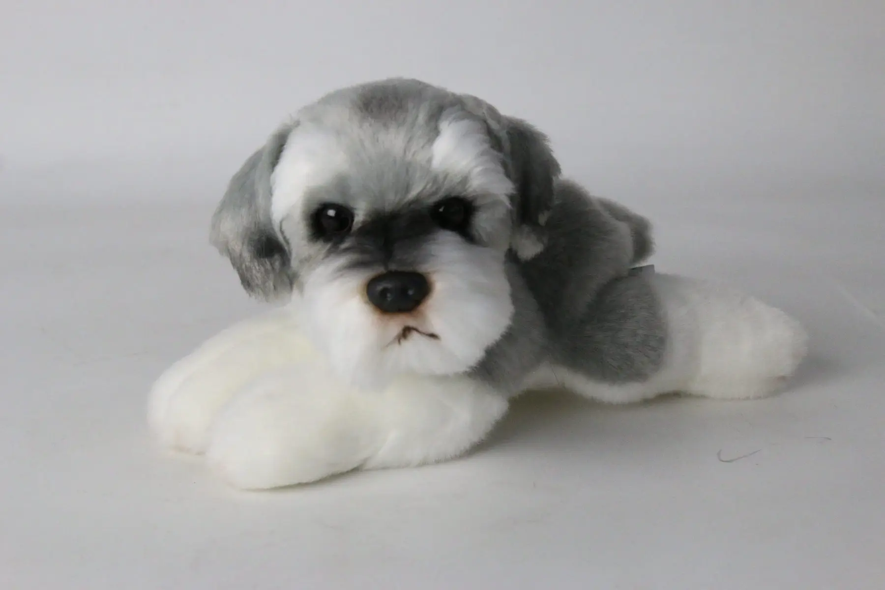 simulation Schnauzer toy plush lying gray dog doll gift about 24x16x13cm
simulation Schnauzer toy plush lying gray dog doll gift about 24x16x13cm