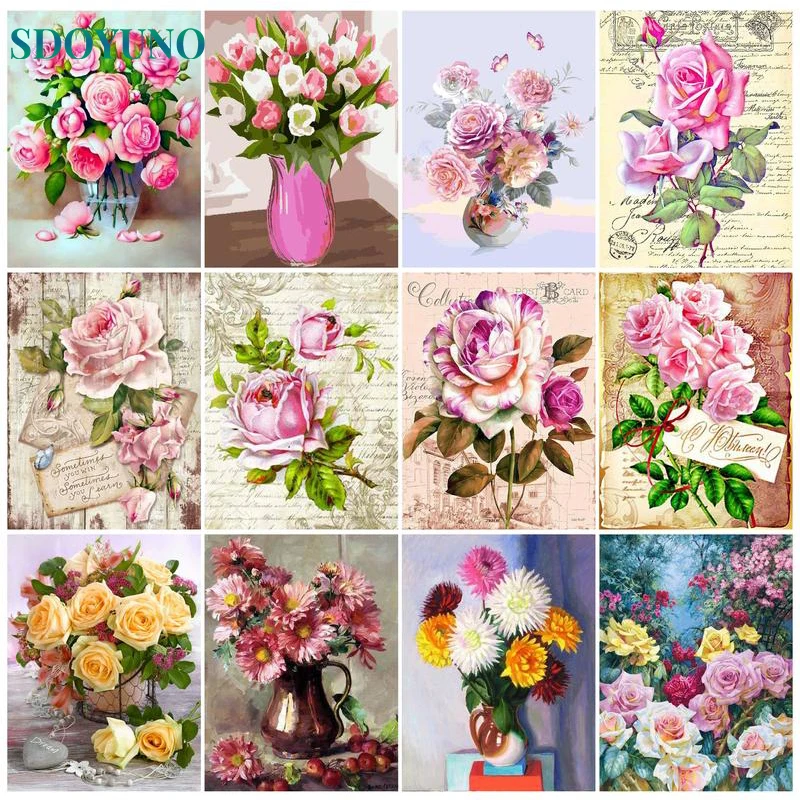 SDOYUNO Flower DIY Painting By Numbers Kits Coloring By Numbers Unique Gift Home Wall Art Decor For Adults Picture By Numbers
SDOYUNO Flower DIY Painting By Numbers Kits Coloring By Numbers Unique Gift Home Wall Art Decor For Adults Picture By Numbers