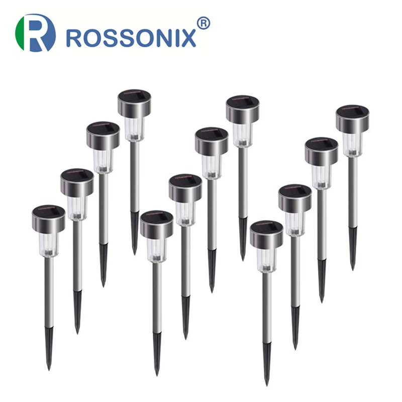 12PCS LED Solar Garden Lights Outdoor Solar Lamp Lantern Waterproof Landscape Lighting for Pathway Patio Yard Lawn Decoration
12PCS LED Solar Garden Lights Outdoor Solar Lamp Lantern Waterproof Landscape Lighting for Pathway Patio Yard Lawn Decoration
