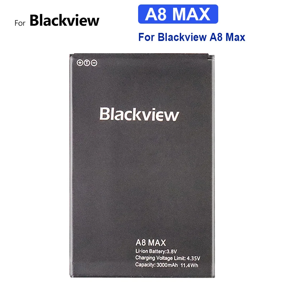 Brand New For Blackview A8 Max Mobile Phone Battery High Capacity 3000mAh Replacement Batteries
Brand New For Blackview A8 Max Mobile Phone Battery High Capacity 3000mAh Replacement Batteries