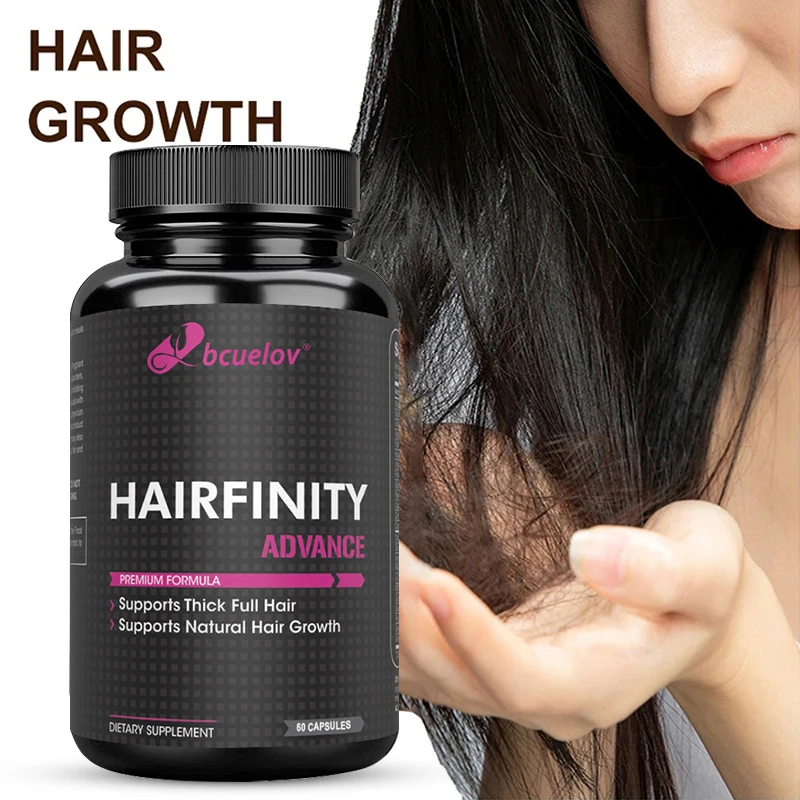 Bcuelov Hair Growth Supplement Anti-hair Loss Strong Hair Root Hair Loss Treatment Anti-damage Dry Repair Nourishing Scalp
Bcuelov Hair Growth Supplement Anti-hair Loss Strong Hair Root Hair Loss Treatment Anti-damage Dry Repair Nourishing Scalp