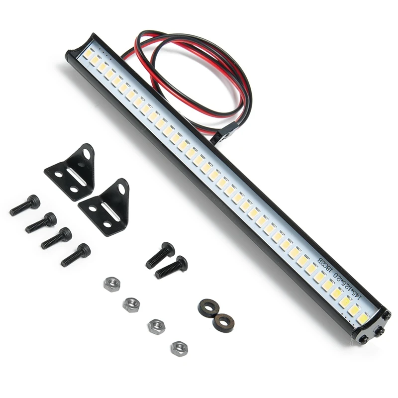 FBIL-3 Set 150MM 36 LED Light Bar Roof Lamp Lights For Axial SCX10 90046 Traxxas TRX4 Slash Rustler 1/8 1/10 RC Crawler Truck
FBIL-3 Set 150MM 36 LED Light Bar Roof Lamp Lights For Axial SCX10 90046 Traxxas TRX4 Slash Rustler 1/8 1/10 RC Crawler Truck