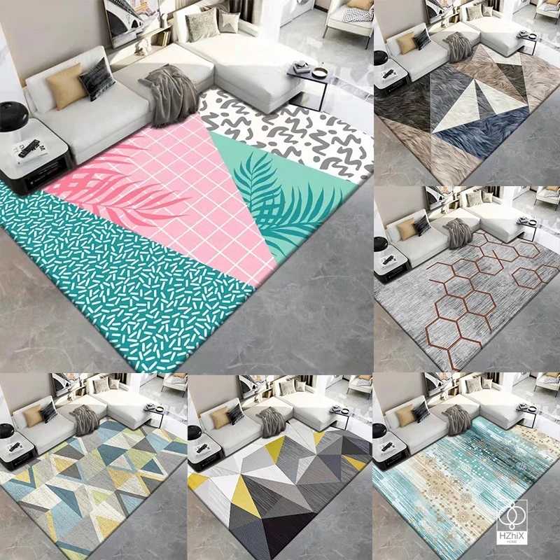 Geometric Living Room Rugs for Flannel Soft Rectangular Bedroom Mats Non-slip Carpets Bedside Decoration Home Sofa Decor
Geometric Living Room Rugs for Flannel Soft Rectangular Bedroom Mats Non-slip Carpets Bedside Decoration Home Sofa Decor