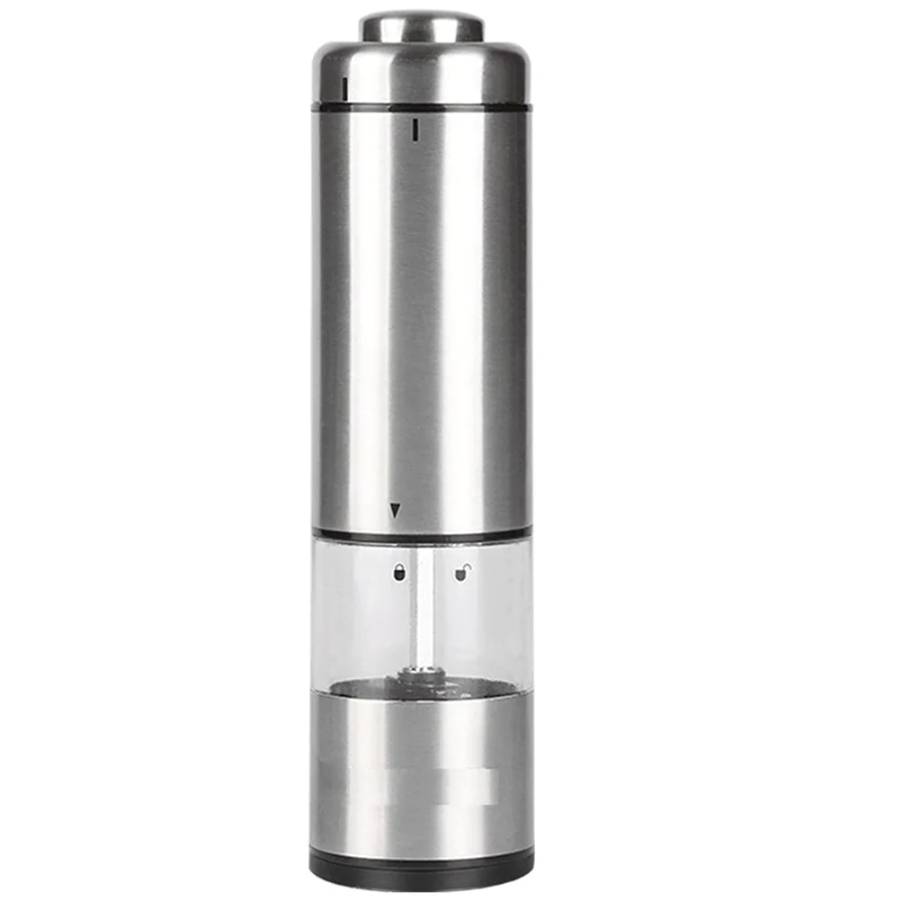 Pepper Grinder Salt Electric Automatic Bottle Shaker Seasoning Mill Grinding Steelmills Dispensing Stainless Tool Dispenser
Pepper Grinder Salt Electric Automatic Bottle Shaker Seasoning Mill Grinding Steelmills Dispensing Stainless Tool Dispenser