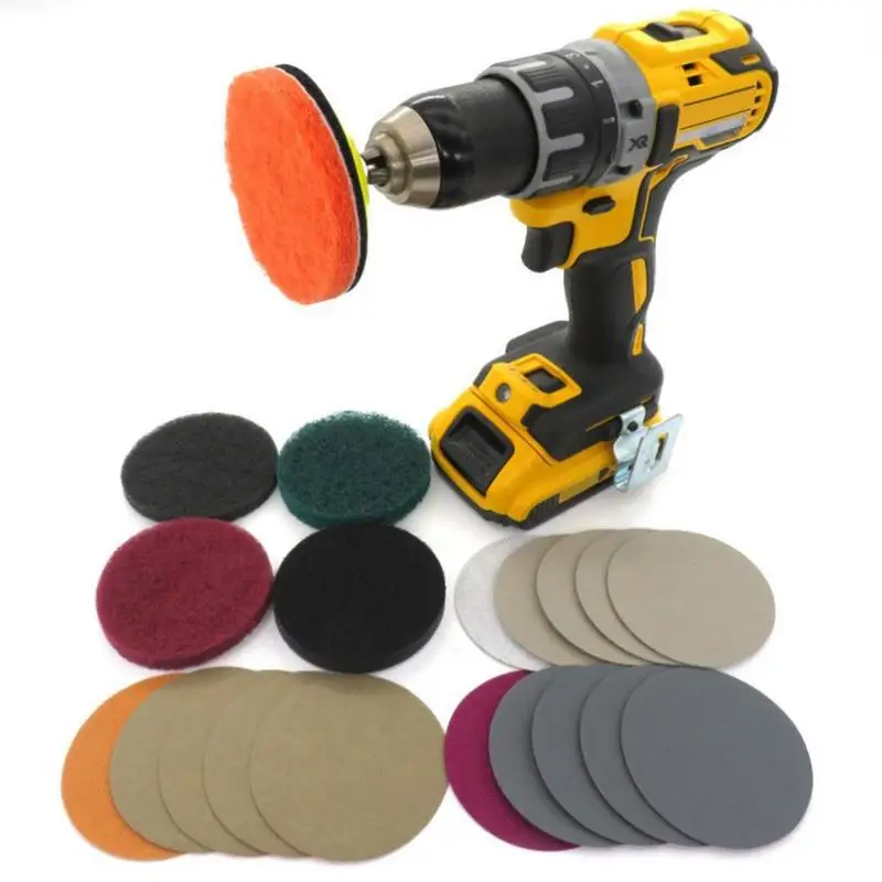 21Pcs 3 Inch Car Headlight Repair Pad Headlight Polishing Discs Car Headlight Care Sanding Grinder With Soft Foam Buffering Pad
21Pcs 3 Inch Car Headlight Repair Pad Headlight Polishing Discs Car Headlight Care Sanding Grinder With Soft Foam Buffering Pad
