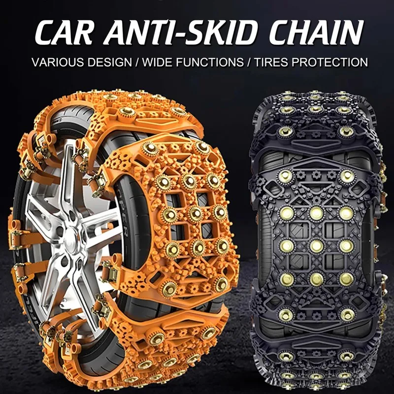 Car Tire Snow Chains Winter Automobile Wheel Snow Chain Ties Mud Ice Tyre Anti-Skid Belts Emergency Safe Driving Accessories
Car Tire Snow Chains Winter Automobile Wheel Snow Chain Ties Mud Ice Tyre Anti-Skid Belts Emergency Safe Driving Accessories