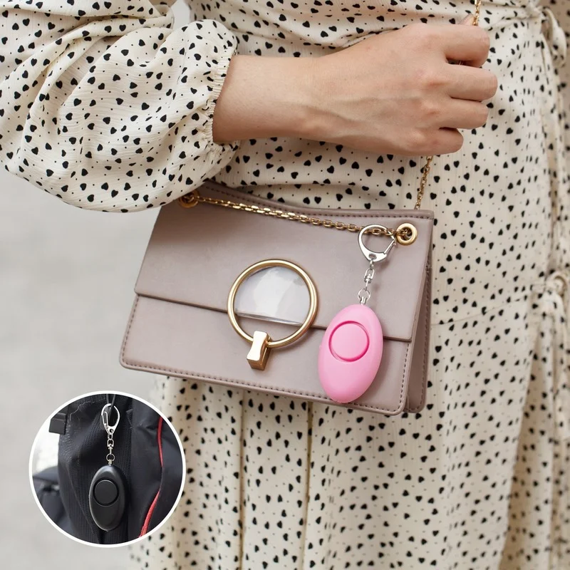 125dB Egg Shape Self Defense Alarm Girl Women Elderly Security Protect Alert Personal Safety Scream Emergency Alarm Keychain
125dB Egg Shape Self Defense Alarm Girl Women Elderly Security Protect Alert Personal Safety Scream Emergency Alarm Keychain