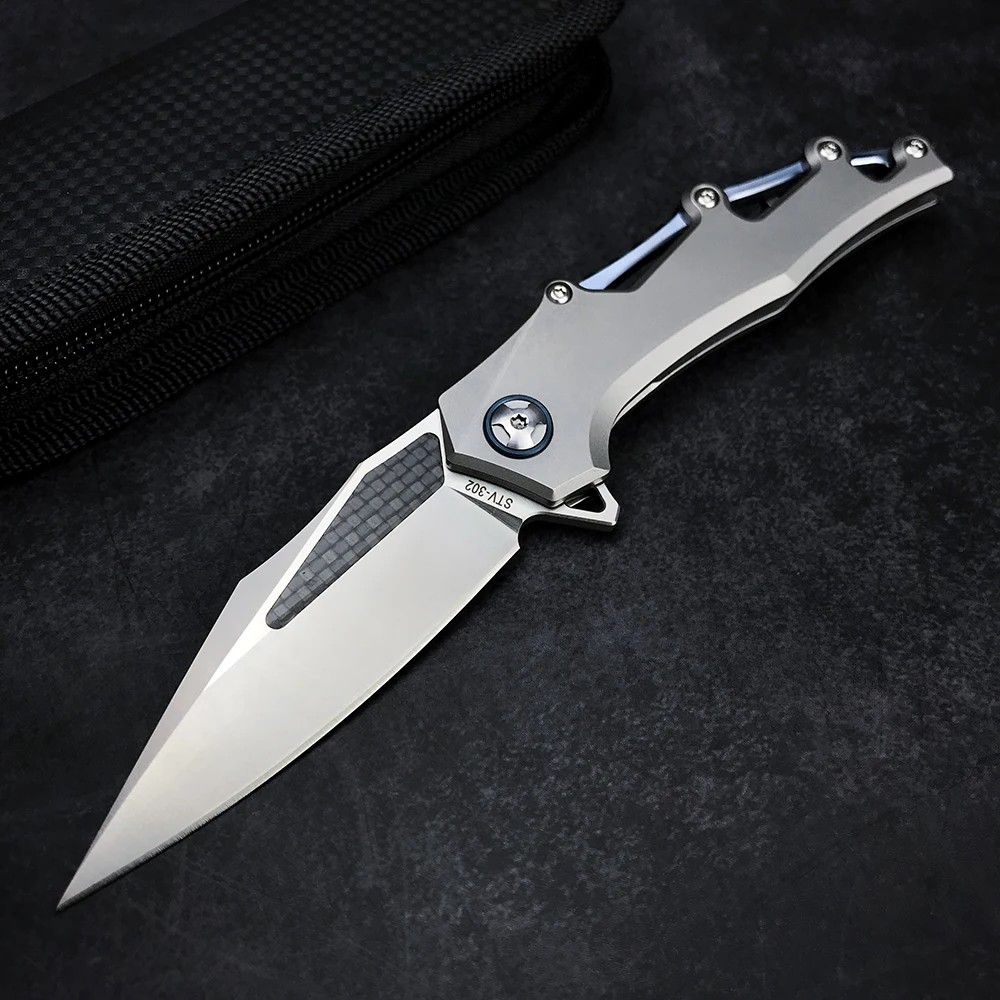 M390 Blade Outdoor Folding Knife Tactical Survival Flipper Knife Jungle Hunting Self-defense Utility Pocket Edc Knife 60HRC
M390 Blade Outdoor Folding Knife Tactical Survival Flipper Knife Jungle Hunting Self-defense Utility Pocket Edc Knife 60HRC