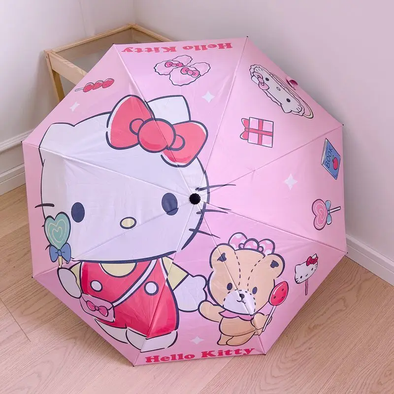 Hello Kitty Umbrella Sanrio Kuromi Cinnamoroll Three-Fold Umbrella Cartoon Pompompurin Manual Sunscreen and Uv Protection Kids
Hello Kitty Umbrella Sanrio Kuromi Cinnamoroll Three-Fold Umbrella Cartoon Pompompurin Manual Sunscreen and Uv Protection Kids