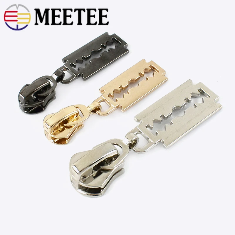 5/10/20Pcs Meetee 5# 8# Zipper Puller for Metal/Nylon/Resin Zippers Bags Zips Sliders Repair Kit DIY Garment Sewing Accessories
5/10/20Pcs Meetee 5# 8# Zipper Puller for Metal/Nylon/Resin Zippers Bags Zips Sliders Repair Kit DIY Garment Sewing Accessories