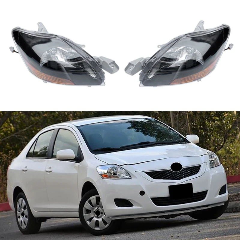Auto Headlight Assembly For Toyota Yaris 4Dr Sedan 2007-2012 Black Bezel Clear Lens Headlights Lamps 81170-52740
Auto Headlight Assembly For Toyota Yaris 4Dr Sedan 2007-2012 Black Bezel Clear Lens Headlights Lamps 81170-52740