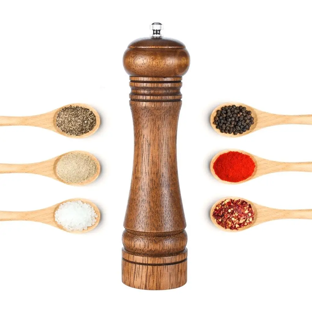 1PC Portable Rubberwood Manual Mill Salt Pepper Grinder Kitchen Restaurant Grinding Tool
1PC Portable Rubberwood Manual Mill Salt Pepper Grinder Kitchen Restaurant Grinding Tool