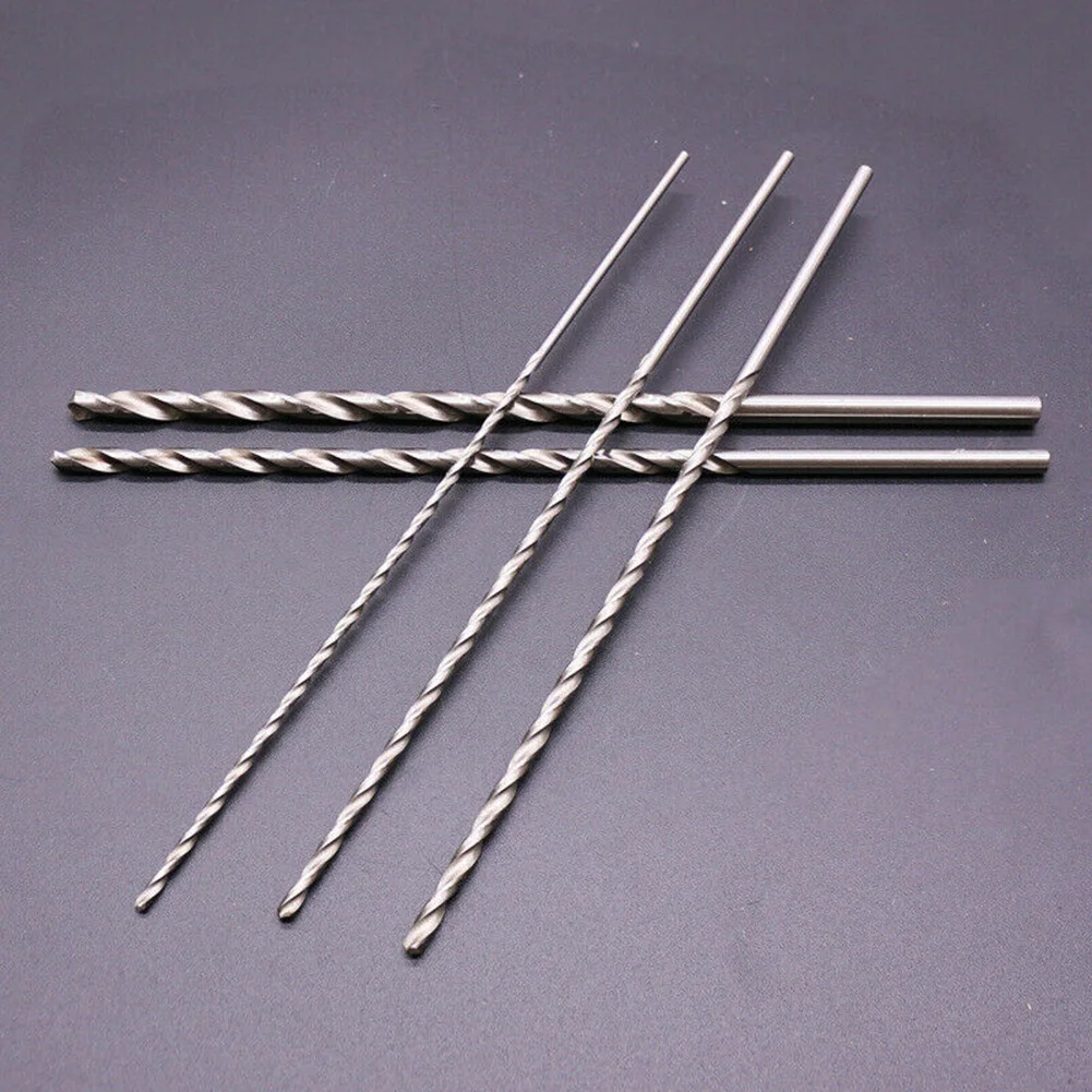 Tool Drill Bits 5pcs Double fluted Drilling Extra Long High speed steel Round shank Silver 160mm 2-6mm Durable
Tool Drill Bits 5pcs Double fluted Drilling Extra Long High speed steel Round shank Silver 160mm 2-6mm Durable