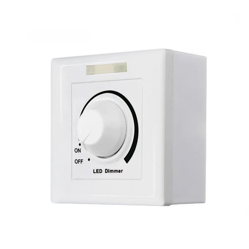 LED Control Dimmer 0 -10V 1-10V LED Light Dimmer Switch AC110V 220V Brightness Easy Adjustable Recessed Installation
LED Control Dimmer 0 -10V 1-10V LED Light Dimmer Switch AC110V 220V Brightness Easy Adjustable Recessed Installation