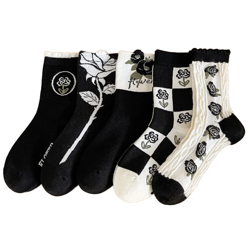 2 Pair Fashion New Winter Socks Women Keep Warm Long Wool Socks Set Kawaii Flower Print Streetwear Floor Girl Style Vrouw Sokken
2 Pair Fashion New Winter Socks Women Keep Warm Long Wool Socks Set Kawaii Flower Print Streetwear Floor Girl Style Vrouw Sokken