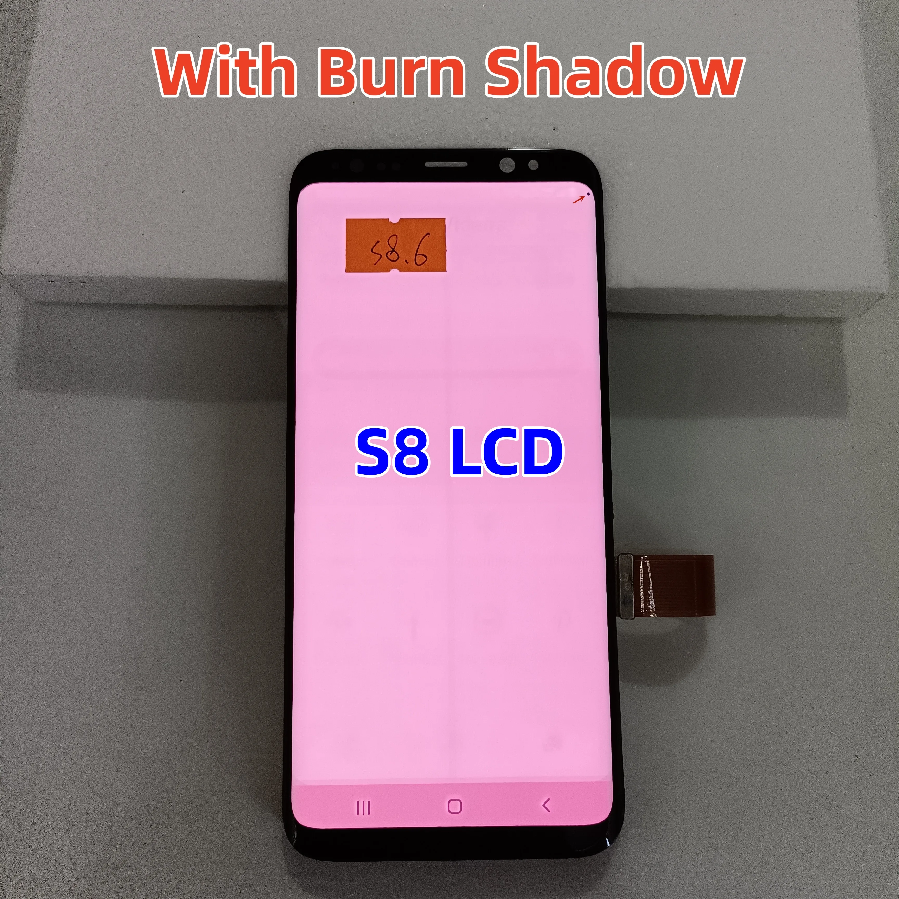 Original For SAMSUNG Galaxy S8 LCD Display 5.8" S8 SM-G950 G950F G950U Touch Screen Digitizer Panel Assembly With Point line
Original For SAMSUNG Galaxy S8 LCD Display 5.8" S8 SM-G950 G950F G950U Touch Screen Digitizer Panel Assembly With Point line