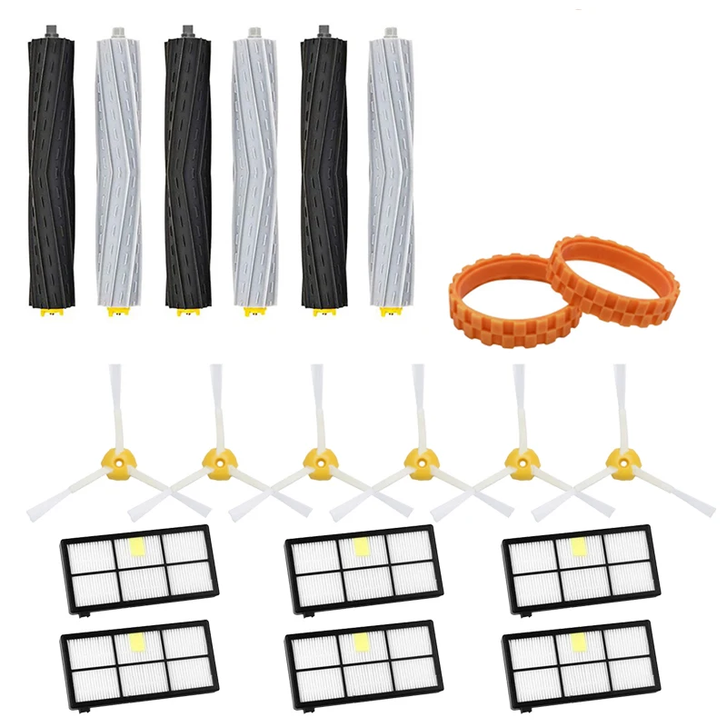 20Pcs for IRobot Roomba Parts Brushes and Filters Kit Series 800 860 865 866 870 871 880 885 886 890 900 960 966 980
20Pcs for IRobot Roomba Parts Brushes and Filters Kit Series 800 860 865 866 870 871 880 885 886 890 900 960 966 980