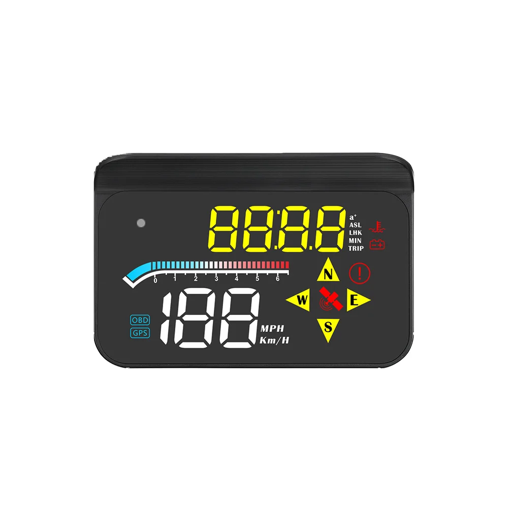 HUD Head Up Display OBD2 GPS System Breeze Projector Automatic Car Security Alarm Windshield Speedometer Electronic Accessories 
HUD Head Up Display OBD2 GPS System Breeze Projector Automatic Car Security Alarm Windshield Speedometer Electronic Accessories