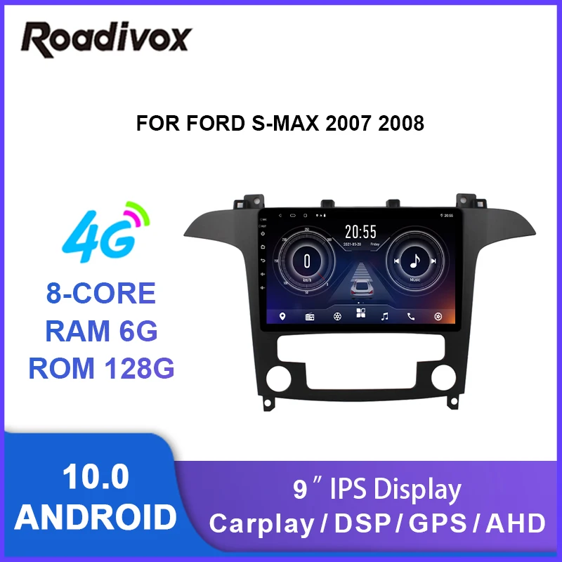 9" android 10.0 car radio video gps navigation player for Ford S-MAX S MAX 1 2006 2015 multimedia autoradio stereo
9" android 10.0 car radio video gps navigation player for Ford S-MAX S MAX 1 2006 2015 multimedia autoradio stereo