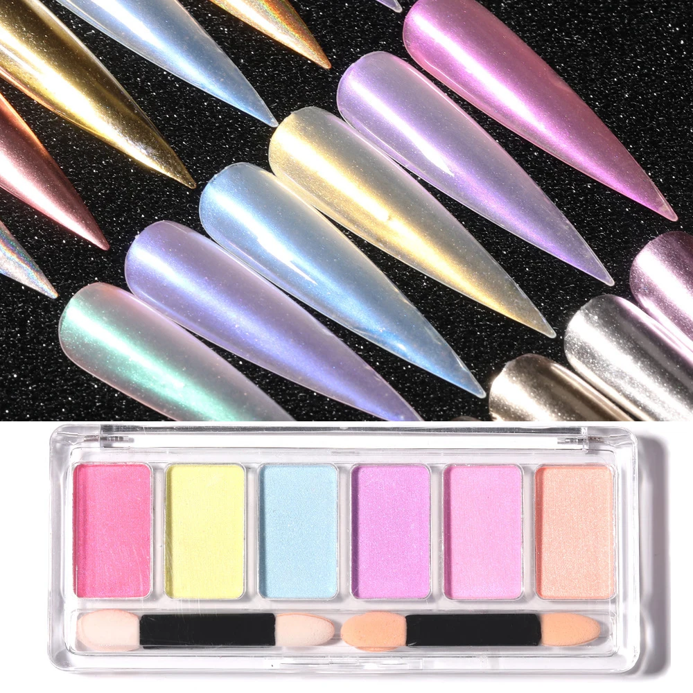 6 Colors Macaron Colors Solid Mirror Nail Glitter Powder UV Gel Polish Pigment DIY Manicure Nail Art Decorations Accessories
6 Colors Macaron Colors Solid Mirror Nail Glitter Powder UV Gel Polish Pigment DIY Manicure Nail Art Decorations Accessories