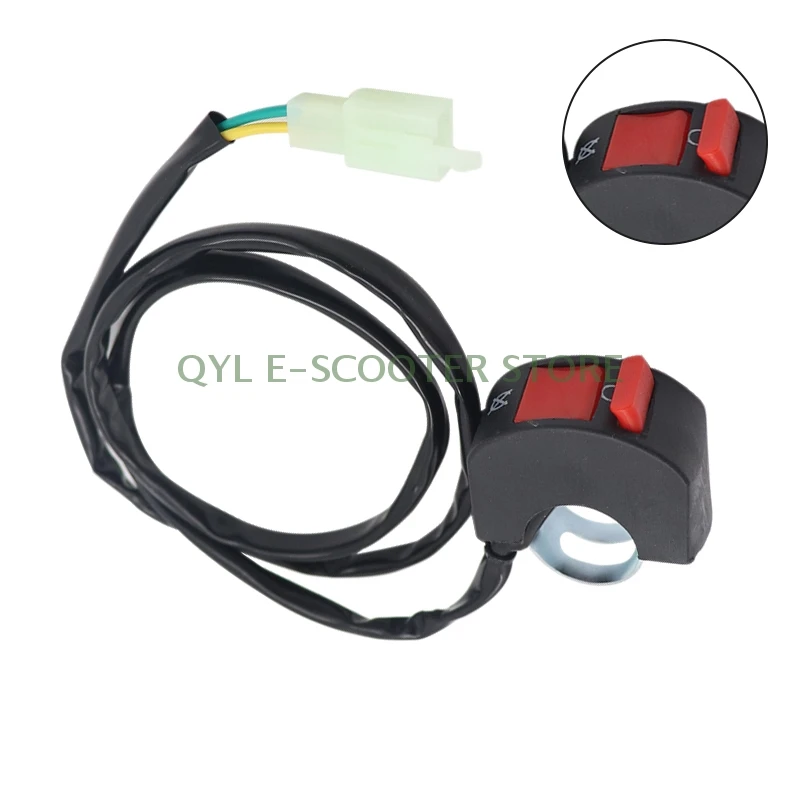Universal 22mm 7/8" Motorcycle Engine Stop Start Mounting Switch ON OFF Handlebar Button for Scooter Quad Snowmobiles
Universal 22mm 7/8" Motorcycle Engine Stop Start Mounting Switch ON OFF Handlebar Button for Scooter Quad Snowmobiles