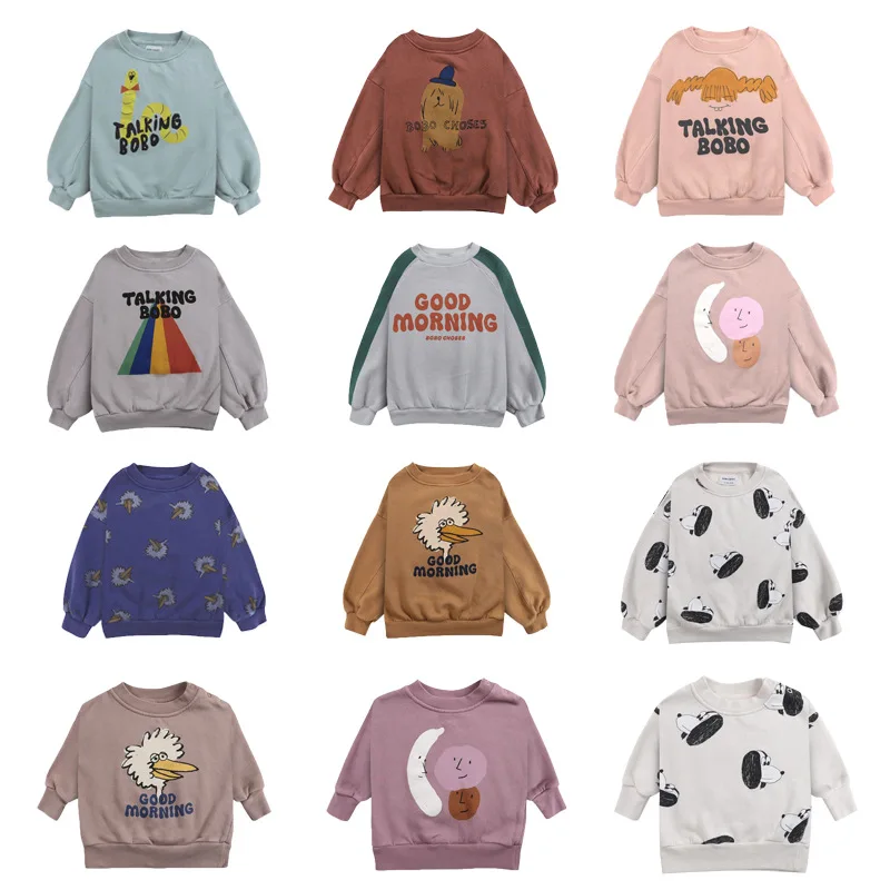 Bobo Kids Clothing Boys Sweaters Autumn Winter Clothes for Girls Babi Sweater Kids Sweatshirts Long Sleeve O-neck Cute Tops
Bobo Kids Clothing Boys Sweaters Autumn Winter Clothes for Girls Babi Sweater Kids Sweatshirts Long Sleeve O-neck Cute Tops