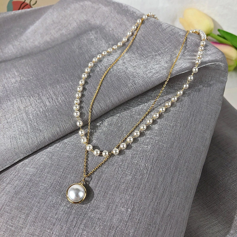 2022 New Vintage Irregular Pearl Jewelry Gold Plated Chunky Link Chain Layered Necklaces for Women Ladies Pearl Necklace
2022 New Vintage Irregular Pearl Jewelry Gold Plated Chunky Link Chain Layered Necklaces for Women Ladies Pearl Necklace