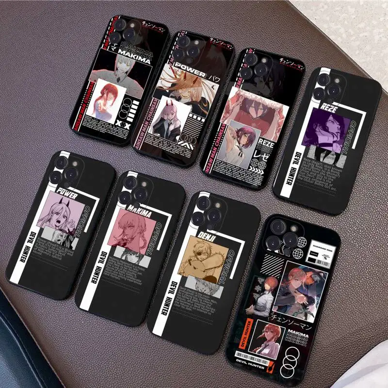 Cute Cartoon Chainsaw Man Phone Case Silicone Soft for iphone 14 13 12 11 Pro Mini XS MAX 8 7 6 Plus X XS XR Cover
Cute Cartoon Chainsaw Man Phone Case Silicone Soft for iphone 14 13 12 11 Pro Mini XS MAX 8 7 6 Plus X XS XR Cover