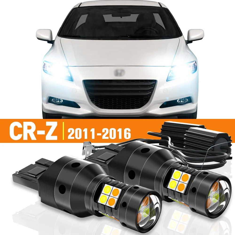 2x LED Dual Mode Turn Signal+Daytime Running Light DRL For Honda CR-Z CRZ 2011-2016 2012 2013 2014 2015 Accessories Canbus
2x LED Dual Mode Turn Signal+Daytime Running Light DRL For Honda CR-Z CRZ 2011-2016 2012 2013 2014 2015 Accessories Canbus
