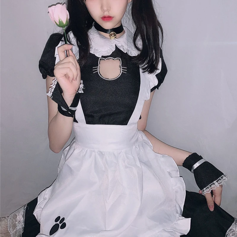 Sexy Lolita Kitty Maid Costume Cosplay Costumes Anime Cosplay Cute Japanese Style Clothing Halloween Performance
Sexy Lolita Kitty Maid Costume Cosplay Costumes Anime Cosplay Cute Japanese Style Clothing Halloween Performance