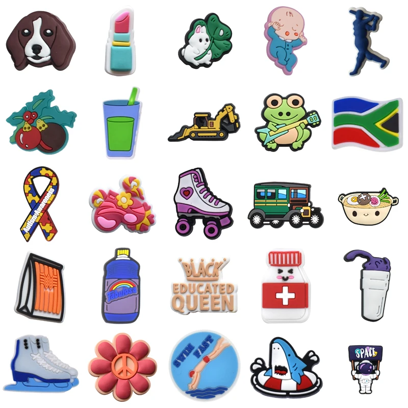 Women Charm Set Jeans Girl Gifts Para Pins Decorations for Crocs Boy Shoe Charms Men Packs Shoes Accessories Wholesale Bulk Kids
Women Charm Set Jeans Girl Gifts Para Pins Decorations for Crocs Boy Shoe Charms Men Packs Shoes Accessories Wholesale Bulk Kids