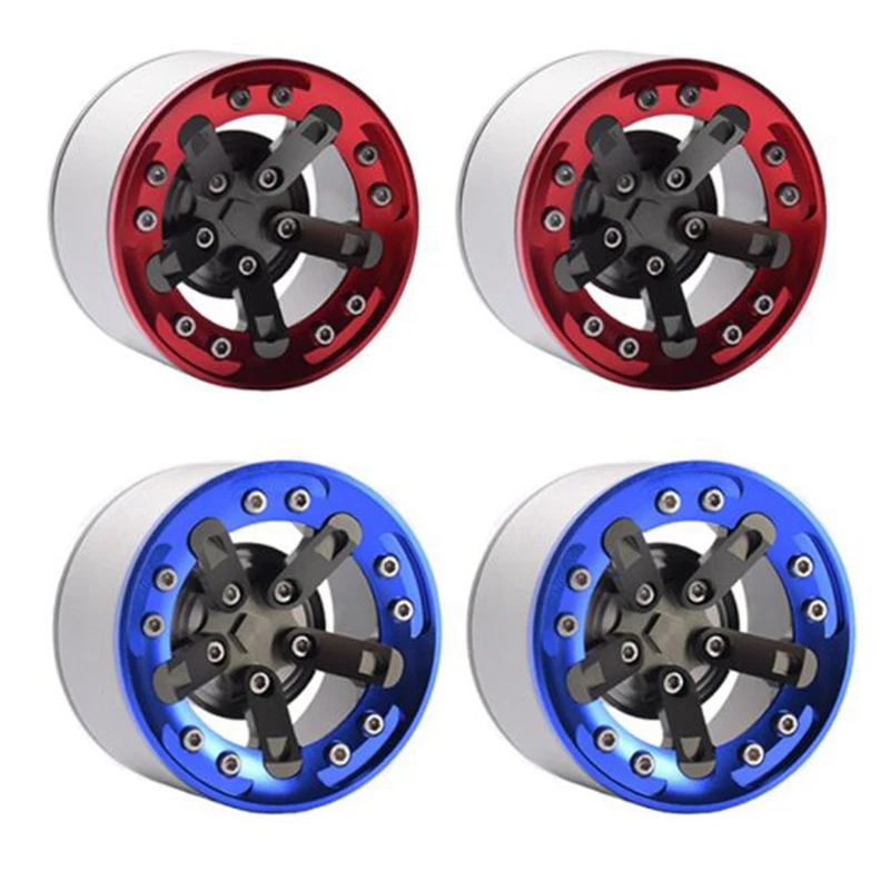 4 PCS 2.2 Inch Beadlock Wheel Rims For 1/10 RC Rock Crawler Axial SCX10 RR10 Wraith 90046 Traxxas TRX4 TRX-6
4 PCS 2.2 Inch Beadlock Wheel Rims For 1/10 RC Rock Crawler Axial SCX10 RR10 Wraith 90046 Traxxas TRX4 TRX-6