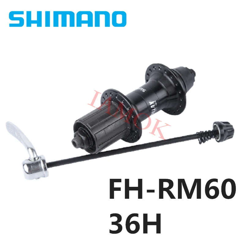SHIMANO FH-RM60 Bike Aluminium Alloy Rear Hub Iamok 36H V Brake Bead with Quick Release Bicycle Parts
SHIMANO FH-RM60 Bike Aluminium Alloy Rear Hub Iamok 36H V Brake Bead with Quick Release Bicycle Parts