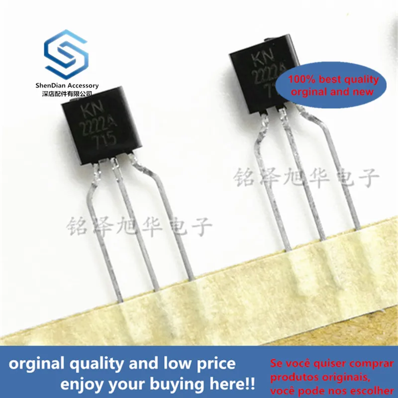 20pcs 100% orginal new KN2222A KN2222-AT/P TO-92 NPN transistor in-line transistor
20pcs 100% orginal new KN2222A KN2222-AT/P TO-92 NPN transistor in-line transistor