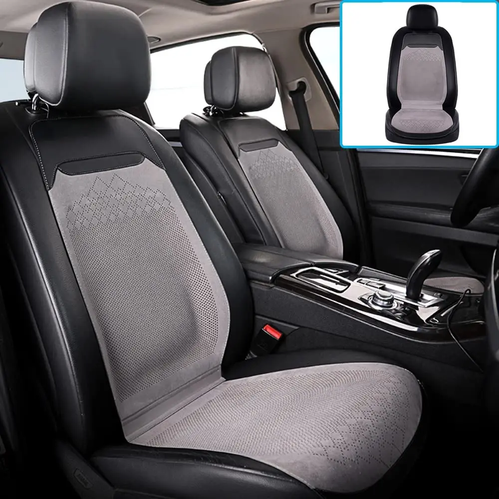 

Universal Car Seat Cushion Front Row For FORD Ranger Galaxy Kuga Escort PUMA Bronco 2PCS Leather Auto Seat cover Accessories