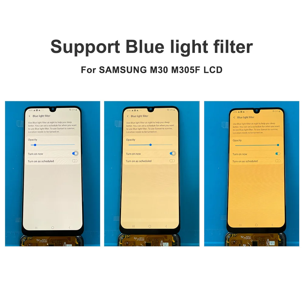 6.4'' LCD For Samsung Galaxy M30 2019 M30 M305 M305F M305DS LCD Display Touch Screen Digitizer Assembly Replacment Parts
6.4'' LCD For Samsung Galaxy M30 2019 M30 M305 M305F M305DS LCD Display Touch Screen Digitizer Assembly Replacment Parts