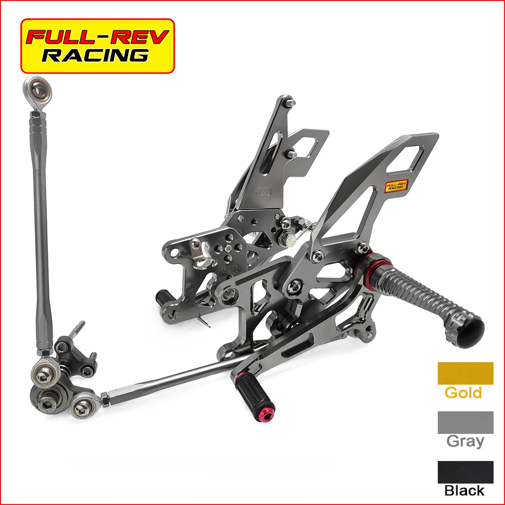 Motorcycle Rearset Footpegs Full Rev Racing For HONDA CBR600RR 2007-2014 REARSETS SILVER
Motorcycle Rearset Footpegs Full Rev Racing For HONDA CBR600RR 2007-2014 REARSETS SILVER
